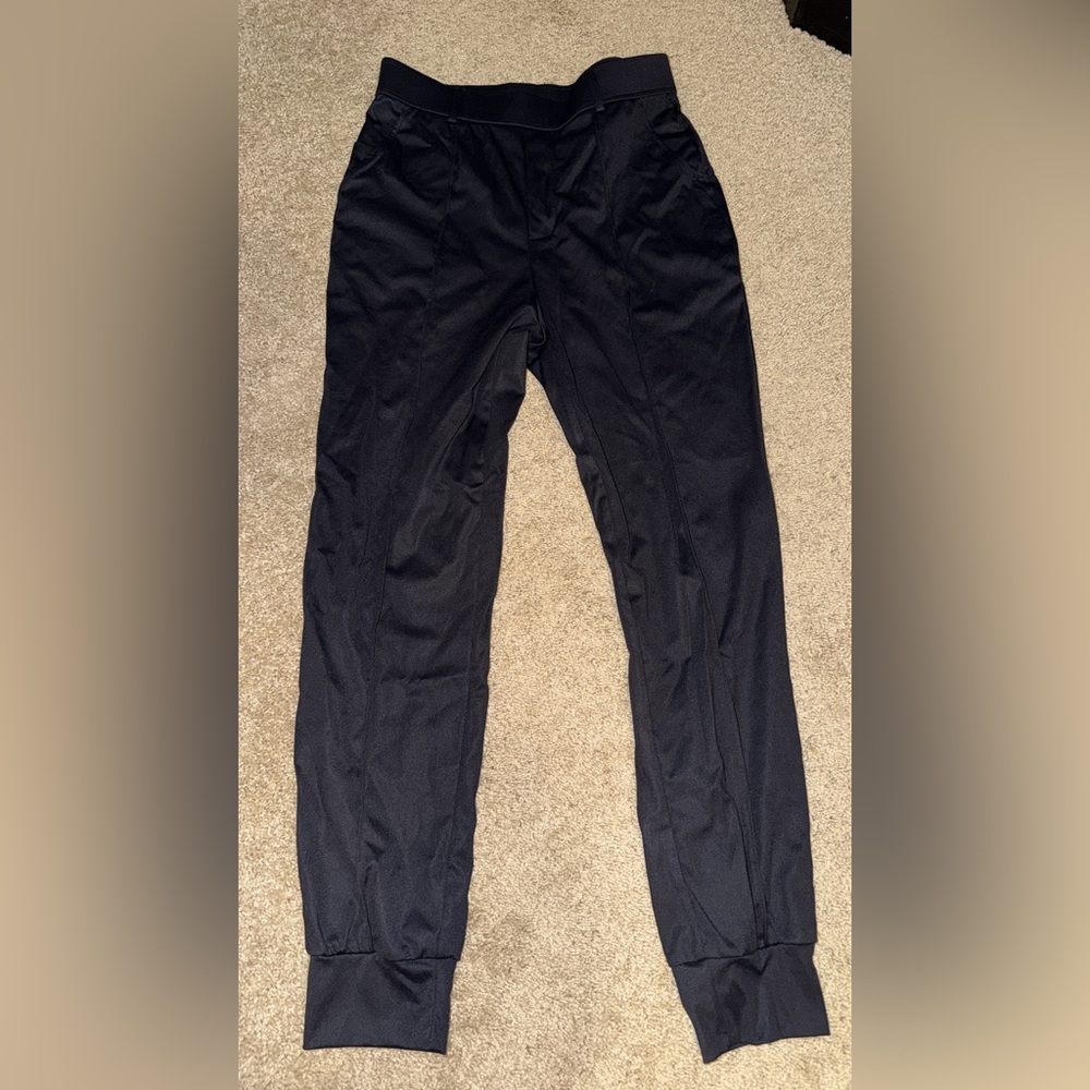 Halara Black High Waisted Cuffed Jogger Pants Size Small‎ NWOT